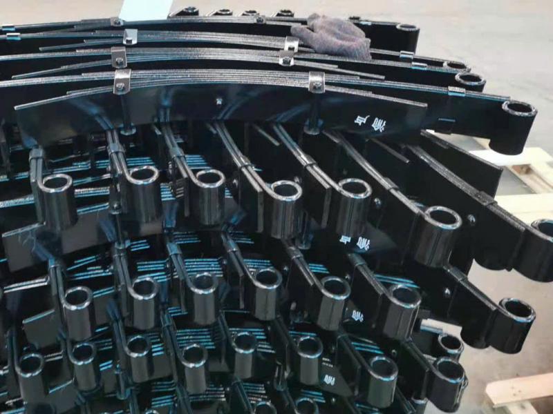 Xưởng xe lôi Tiến Phát bán nhíp 11 lá bền, giảm chấn tốt