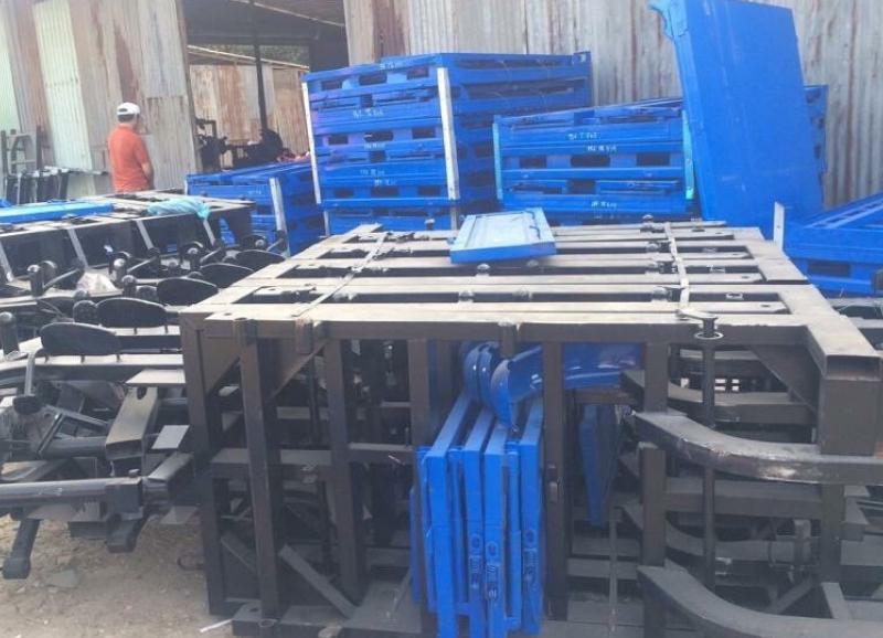 Khung, thân xe ba gác điện
