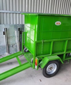 Chọn xe điện ba bánh chở rác có thùng bằng nhựa composite nhẹ, dễ vệ sinh và xác định tải trọng phù hợp