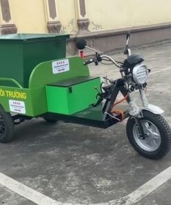 Mẫu xe ba bánh điện chở rác số 1
