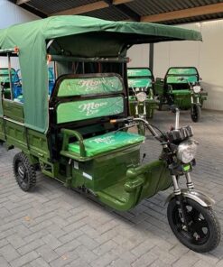 Xe ba gác điện có mái che mẫu sô 5