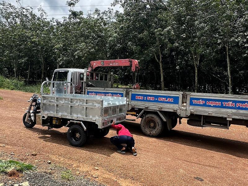 Thanh lý xe ba bánh cũ tại Bến Tre